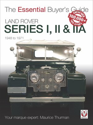 cover image of Land Rover Series I, II & IIA